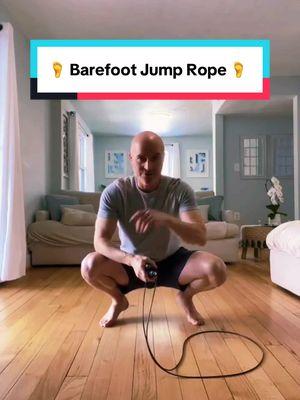 Great athletes know how valuable jumping rope is for footwork, speed, quickness, agility… and of course conditioning. Fitness enthusiasts also know how amazing jumping rope is for toning up, getting ripped, and getting all the benefits athletes get.  ….but few people know there’s actually a better way of jumping rope than what they’ve been taught. It’s easier and once you learn it, you’ll realize how much superior it is to the so-called original jump rope way. Today i’m jumping rope in my bare feet inside. It’s been a while, but you’ll see how it went.  #j#jumpropej#jumpropeworkoutf#fitnesstipsf#fitnessh#healthylivingb#barefoota#agilityt#timingc#conditioning