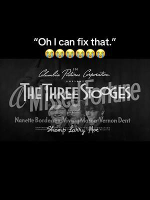 #😭😭😭😭😭😭😭😭 #threestooges #moe #larry #shemp #fix #eyepoke