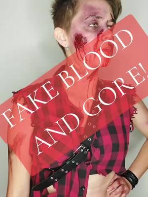 FAKE BLOOD AND GORE!! My Instagram and Lemon8 accounts are linked in my bio if you'd like to follow me on those. #fakebloodandgore #horrorspecialeffects #horrorcosplay #specialeffectsmakeupartist #horror #survivorcosplay #makeupartist #occosplay #apocalypsecosplay #fakeblood #fakegore #specialeffects #fyp #horrorfans #specialeffectsmakeup 