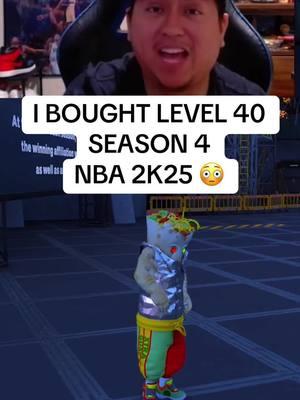 NBA 2K25 Season 4 Rewards Level 40 , New stuff 😳#nba2k25 #2k25 #2kcontent #2ktiktok #2kcommmunity #nba2k #gameplay #bestbuild #Season4 