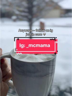 spills coffee, foam plops out, cinnamon gets dumped in one spot - this is the most “aesthetic” you’ll get here 💀  #tiktokban #notaesthetic #nonaestheticmom #motherhoodbelike #pov #snowingintexas #snowday 