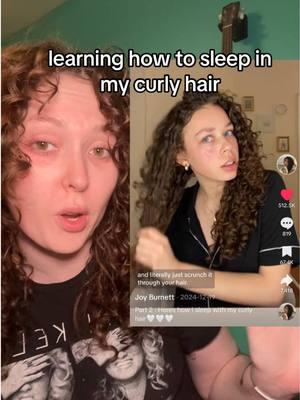 hey @Joy Burnett ily #sleepwithcurls #curlyhair #curlyhairtutorial #curlyhairtips #curlyhaircare #sleepingwithcurlyhair #overnightcurls 