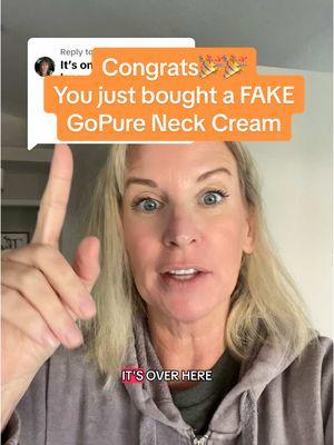 Replying to @Carol no it is actually not cheaper anywhere else. GoPure has the lowest prices on TikTok and TikTok only. If you see it for less somewhere else you have bought a fake one and I would be very scared to put that on my skin. ##neckcream##gopureneckcream##necklift##antiagingtips