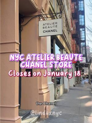 NYC ATELIER BEAUTE CHANEL STORE @welovecoco atelier beauté store is closing in one week and I’m so heartbroken! it’s such a beautiful place to try on Chanel beauty products and I love how clean and comfortable this place is! they are an open beauty workshop and the products here are amazing! 💄💋 📍 120.5 Wooster Street 📱 no appt needed, just walk in  ⏰ 12-6pm (most days closes at 7pm) - they might be closed at certain times for private events ✅ save this or send this to someone you wanna go with  #atelierbeautéchanel #chanelbeauty #welovecoco #nycthingstodo #nycsoho #sohonyc #chanel #nycbeautyblogger #nycfree #nycactivities #makeup #beauty