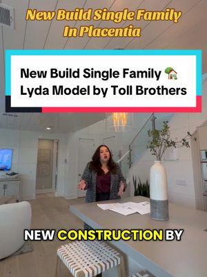 This has to be one of my favorite models of the Vista Rose Community by Toll Brothers 🏡✨ This one is the Lyda Model - 4 or 5 bedrooms with a loft at 2200 sq feet.  Interested? DM me for a tour and to find out more about the incentives that might be available to you 📲 #vistarose #placentia #newhomes #ocrealtor #northoc #realestate #socalhomes 