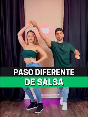 Paso diferente de Salsa en Línea 💃🏼🕺🏻#salsaon1 #salsa #pareja #bailar 