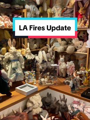 ❤️‍🩹 Remembering 2 of the many businesses lost in the LA fires this week 📍The Bunny Museum & Will Rogers House #la #lafires #landmarks #historic #museum #losangeles #hollywood #altadena 