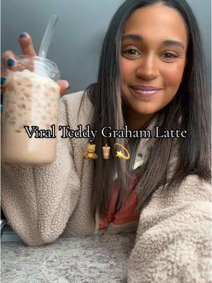 Trying the viral Teddy Graham Latte🧸🧋💫 #teddygrahamlatte #athomelatte #icedlatte #icedlatterecipe #icedcoffee #icedcoffeeathome #icedcoffeerecipe #coffeetiktok #coffeeathome #coffeetime #fyp #fypシ #fypシ゚viral #fypage #foryoupage #foryourpage #foryoupageofficiall 