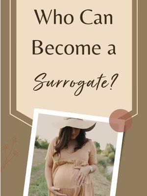 Who can becoming a surrogate? #rainbowbaby #infertility #pregnancylossawareness #infantlossawareness #gestationalsurrogacy #intendedparents #infertilitysucks #familymakers #familymakerssurrogacy #surrogacyagency #surrogate #surrogacy #howtobecomeasurrogate #pregnant #pregnancy #surrogatelife #surrogates #infertilityjourney #infertilitystruggles #surrogacyjourney #surrogacytiktok #surrogacyprocess #surrogatejourney 