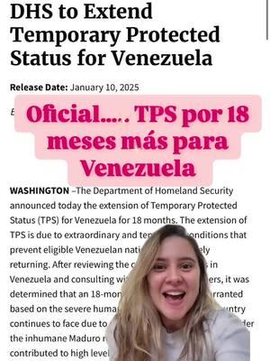 Como Preparadora de Formas de Inmigración te ayudo con tus trámites de inmigración con honestidad, profesionalismo y responsabilidad. Trabajamos en los 50 estados ✅ Contáctame: 📱 210-650-2039 (Whatsapp) ******** LLAMADAS PREVIA CITA ******** ✉️ info@mgmigracion.com Página web: www.mgmigracion.com NOTA: El fin de esta publicación es informar, no lo tome en cuenta como asesoría legal. Ante la duda, le invito a consultar con un Abogado de los EEUU. #inmigracionusa #asilo #latinosenusa #hispanosenusa #asilopolitico #parolehumanitario #asilo #inmigrantes #uscis #venezolanosentexas #migracion #venezolanosensanantonio  #permisodetrabajo #venezolanos #venezolanosenusa #migracionusa #tramitesmigratorios #inmigrantesvenezolanos    #residencia #venezolanosenflorida #tps #tpsvenezuela  #permisodeviaje