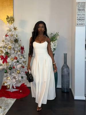 Where would you wear this dress to? Give me suggestions in the comment section👇🏾👌🏾 👗 @Commense  Use code “roszzemary_12” (12% off sitewide) #commense #commensereview #fashionstyle  #ClassyStyle #HolidayLook #ElegantFashion #ChicAndTimeless #WhiteDressVibes #WardrobeGoals #StyleInspo #FestiveSeasonFashion #OOTDInspo #SophisticatedLook #EffortlessElegance #MinimalChic #TimelessWardrobe #FashionistaLook #HolidayGlam