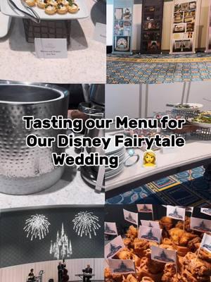 💍👰‍♀️Menu tasting for our Walt Disney Fairytale Wedding! We loved the avocado toast station and the braised short ribs. During this experience you are able to meet your planner, chat with photography and your chef, and see all of the decor you can include at your wedding.    #CapCut #disneywedding #disneybride #disneyfairytalewedding #disneyparks #waltdisneyworld #disneyweddings 