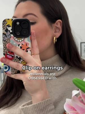 Clip on earrings that millennials are obsessed with ✨👂🏼 • • • • #ClipOnEarrings #EarringLove #JewelryObsession #ClipOnStyle #EarringGoals #GoldJewelry #SilverJewelry #HypoallergenicJewelry #PiercingAlternative #JewelryInspo #EarCandy #JewelryTrends #FashionFinds #InclusiveFashion #AioriJewelry #EarStackInspo #JewelryAddict #EarParty #HoopEarrings 