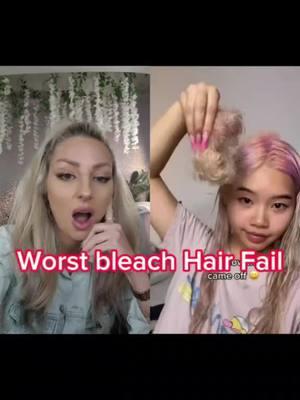 This is one of the worst bleach hair fail!  #hairfail #hairfails #bleaching #bleachingfail #bleachfail #bleach #hairdisaster #hairdisasters #BeautyByTiffanyRose #TiffanyRoseBeauty #BeautyObsession #TiffanyRose 