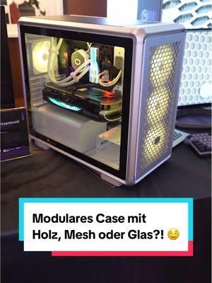 Modulares Gehäuse mit edlem Look: Cooler Master enthüllt das Master Frame! 🤤 Ihr könnt euch zwischen dem 400, 600 und 800 entscheiden - also von Micro-ATX bis E-ATX. Dazu gibt es Platz für große Komponenten und die Auswahl verschiedenster Anbauteile. 💪 Heißt: Statt Mesh könnt ihr auf Wunsch auch Holz, Glas, Metall oder sonstige Materialien anbauen. 🛠️ Was sagt ihr zum Case? 😍 @Cooler Master D/A/CH  #coolermaster #masterframe #pccase #pchardware #pcgaming #gaming #gamingpc #rgb #rgbled #cooling #tech #technik