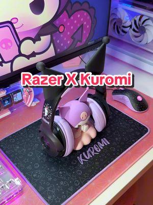 I’m absolutely in love with the new @Razer X Kuromi collab!! I mean, how cuuuute is this set?!!? They also came out with a really gorgeous keyboard to match, I NEED IT !!!  #razer #kuromi #razergaming #sanrio #mouse #keyboard #gaming #gamer #GamingSetup #GamerGirl #kawaii