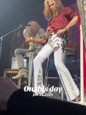 Two years ago I posted this video from my Birthday ^^A^^erosmith concert in 2022 at their Las Vegas Residency❤️‍🔥 who else was there?! Yes #steventyler threw me his harmonica! And my original video has over 11 million views!!! I’m still hoping to meet him someday🌟 please share❤️‍🔥❤️‍🔥❤️‍🔥💋💋💋 #onthisday 