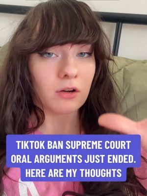 a less restrictive alternative is possibly coming, but everybody got grilled by the justices, so who knows #supremecourt #tiktokban #currentevents #news #tiktok #supremecourtdecision #currentaffairs #psa #contentcreator tiktok ban supreme court oral arguments