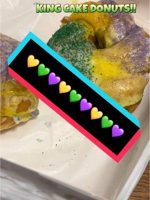 TATO NUT DONUTS!!! KING CAKE DONUTS 🤴 FROM OCEAN SPRINGS, MISSISSIPPI!! YUMMY 🤤 #fypシ゚viral #kingcake #mardigras2025💜💛💚 #mardigrasmambo #gulfcoast #parade #10kgoal #helpmeto10k #follow4fofollow⚒️ #gulfcoast #tiffanyalwayz 