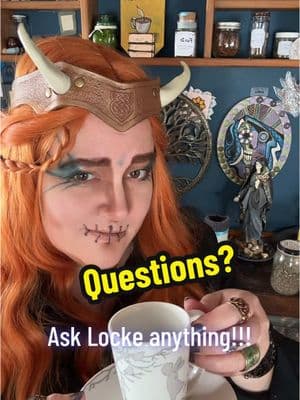 #beyondinsanitea #thespicypotato #loki #locke #fantasytavern #cosplayer #storyteller #craftylokean #tea 