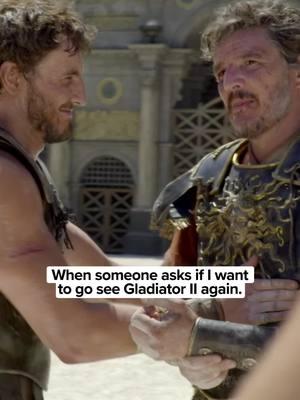 The answer is simple. Experience #GladiatorII at home on Digital AGAIN #PaulMescal #DenzelWashington #PedroPascal #FredHechinger #JosephQuinn