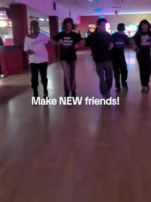 So many people struggle making new friends. You would be surprised how friendly skaters can be. Come to class, learn to skate, and develop an entirely new friend group. Monday 8pm-11pm class 8:30 sharp. #learntorollerskate #meetnewfriends 