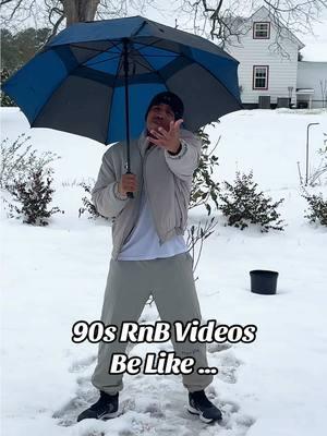 90s RnB Videos Be Like 😂 ☂️ ❄️  #bendedknee #boyziimen #atlanta #snowday #fyp #foryou #rnb 