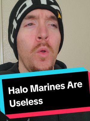 halo Marines are useless #Halo #halomcc #haloinfinite #haloreach #marines 