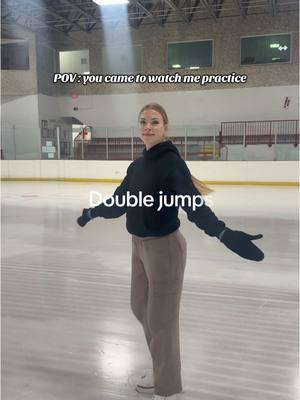 Tag your skating bestie 🫶🥰 @MIA | miami  #IceSkating #figureskating #doublejump #practiceoutfit #skatingtrick #fypシ 