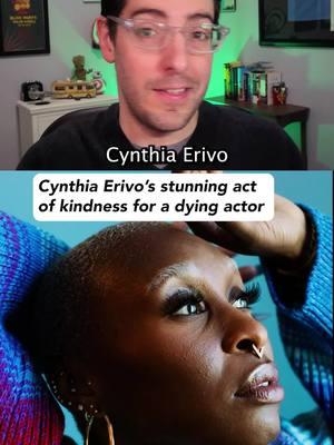 Cynthia Erivo went out of her way to comfort a fellow Broadway performer who was dying of COVID in 2020 (Source: Fake Doctors, Real Friends podcast)  #cynthiaerivo #nickcordero #amandakloots #zachbraff #broadway #theater #wicked