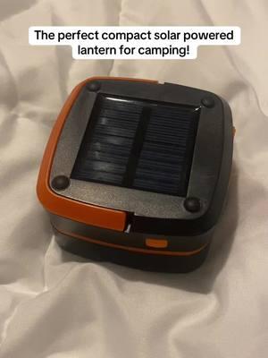 Solar powered pop up lantern #solarpowered #solarpowerlantern #lantern #campingtips #campingmusthave #spotlightfinds #TikTokShop #solarpower #rechargeablelantern 