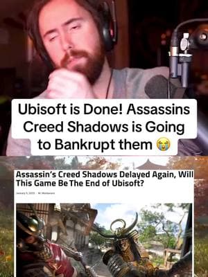 Assassins Creed Shadows is going to be the end of Ubisoft 😭 #asmongold #asmongoldclip #ubisoft #ubisoftgames #assassinscreed #assassinscreedmirage #assassinscreedshadows #assassinscreed3 #assassinscreed2 #gamingtiktok 