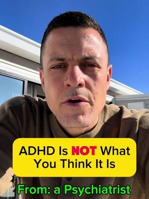 ADHD is not what you think it is.  #adhd #adhdtiktok #adhdawareness #adhdprobs #add #MentalHealth #focus #superpower 