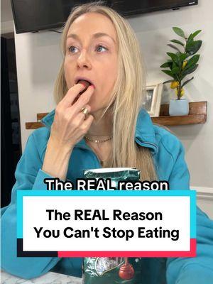 ....you're avoiding feeling sad! 🤯 .   Most folks think they can't stop eating when they're full because the food is just too delicious or they love the experience. But actually, it might be because they want to avoid feeling sad. .   We face two types of sadness. One is the feeling of the meal ending, and the other is the discomfort after overeating past a comfortable fullness. Continuing to eat might seem easier at first, but eating past comfort can cause a more elongated feeling of sadness and discomfort. .    Just like finishing a good book or a movie, ending a meal can bring a momentary feeling of sadness. But just as we look forward to new books or movies, we can anticipate more enjoyable eating experiences in the future. .     The next time you either realize you’re full and satisfied or sense a meal coming to an end, remember this concept of satisfaction sadness and consider what choice, in that moment, will be truly the most satisfying to you. You have permission to keep eating, and you have permission to stop 💕 . ❤️#nofoodrules #intuitiveeating #foodfreedom #nondiet #nutritiontips