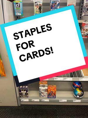 #sportscards #tcgcards #staples @Topps @Staples #newfinds #thehobby #collect #redyellowblues #fyp 