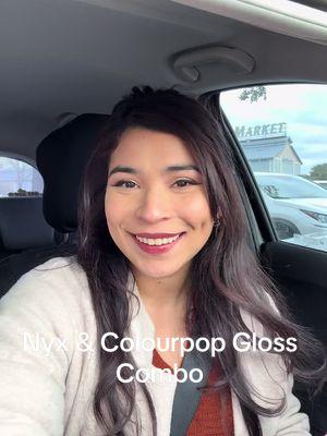 Should have thought about the windy day & lip gloss combo first 👁️👄👁️ #LipglossCombo #NYXDuckPlump #ColourpopLiner #ColourpopLippie #NyxLipgloss #GlossCombo #LinerGlossCombo #TexasCold 