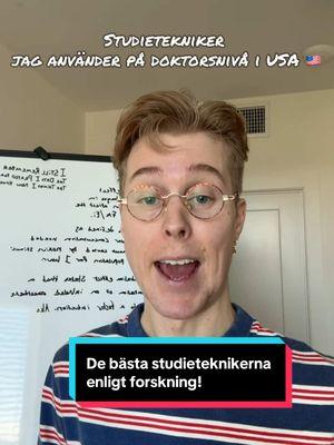 Hoppas att detta kan hjälpa någon. Det går också googla på: - Spaced repetition - Active recall - Teach back method Detta är de bästa metoderna enligt forskning.  Min tanke om att ha en lektion efter gick sådär eftersom jag inte hade mycket tid kvar att spela in :( men hoppas du lärde dig något! #milobescher #sjuksköterska #sjuksköterskestudent #sjuksköterskeprogrammet #läkare #undersköterska #srna #crna #crnaschool 