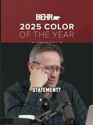 Behr's Color of the Year is all about setting trends, but their commercial feels stuck in the past. Click the link in my bio to learn more. #BrandBossHQ #BehrColorOfTheYear #DesignTrends #MissedTheMark #OutdatedAdvertising