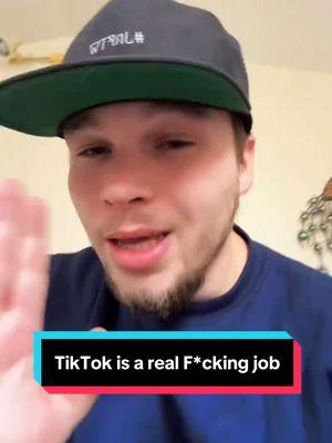 TikTok is a real f*ckin job. #tiktokban #tiktokisarealjob #jrftw 