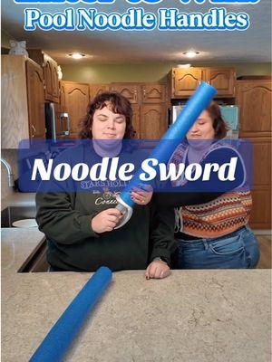 These are so fun!! #noodlesword #3dprinters #3dprinting #fun #swordhandle 