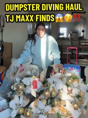 Hi guys!! This is the Haul of all the stuff i found Dumpster Diving at  Tj Maxx😱🥳‼️ #dumpsterdiving #dumpsterdiver #meldidumpsterdive #dumpsterfinds #tjmaxxhaul #tjmaxxfinds 