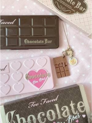 Finally have both of these palettes!🍩 they need to bring this line back #makeuppalette #toofaced #chocolate #chocogirl #fyp #makeup 