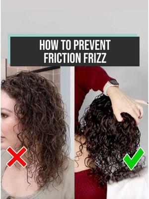 Friction is one of the biggest enemies of curly hair. Here's how it wreaks havoc: 🚫 Creates frizz 🚫 Breaks up curl clumps 🚫 Leads to breakage 🚫 Ruins your wash day Protect your curls during wash day and while you sleep: 👉 Switch out your bath towel for a hair towel, or T-shirt, or other smooth surface fabric.  👉 Avoid those tiny fibers that cling to hair and cause wet frizz, especially in fine, fragile curls. 👉 Use your damp hair towel to soak up excess water gently—it speeds up dry time and preps your hair for styling. 👉 Finish with a light, extra glaze of gel to tame any frizz from handling your wet hair. Link in my profile for my hair towel, bonnet, and the full video on YT "5 Curl Habits to Break in 2025." #frizzycurls #CurlyHairTips #CurlyHairCare 