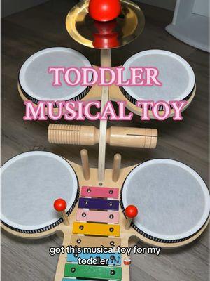 Such a cute musical toy for kids! #toys #toysforkids #musictoy #drum #xylophone #toddlertoys #toddlers 