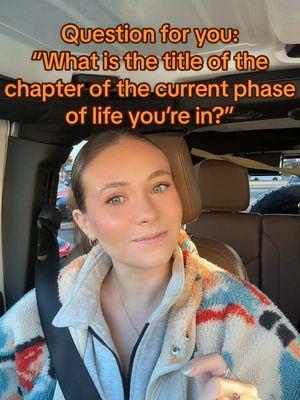 Dave asked this question this morning during the morning show today and it really got me thinking! So I wanna know yours! “What is the title of the chapter of the current phase of life you’re in?” #question #morningroutine #morningcommute #teacher #teacherlife #teachertok #mom #motherhood #life 