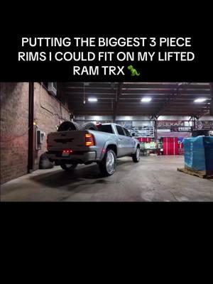 PUTTING THE BIGGEST 3 PIECE RIMS I COULD FIT ON MY LIFTED RAM TRX #fyp #carsoftiktok #mopar #moparornocar #moparcommunity #hellcat #hellcatchallenger #hellcatredeye #dodge #dodgedemon #carcommunity #v8 #trucks #trucksoftiktok #trx #ram #ramtrx #ramtrucks #30s #30inchrims #bigrims #bigwheels 