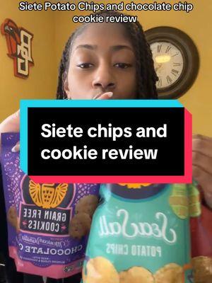 I’m looking for snacks I can enjoy while maintaining a calorie deficit so yall are trying these with me lol part 1 #sietechips #sietecookies #sietefoods #sietereview #healthysnacks #cleaneats #cleansnacks #weightlossprogress #fyp #weightlossmotivation #weightloss #caloriedeficit #mealprepsnacks 