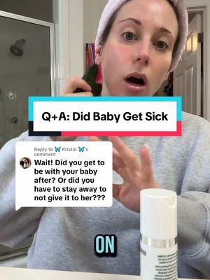 Replying to @🦋 Kristin 🦋 Answering this one first because I’ve seen it a lot in the comments! Thank God baby girl is doing wonderfully #9monthspregnant #40weekspregnant #thirdtrimester #laboranddelivery #laboranddeliverystruggles #41weekspregnant #birthstory #norovirus 