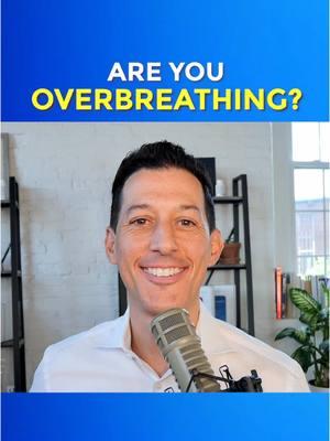 Believe it or not, there is such a thing as overbreathing. If somebody is overbreathing, it probably means they're also breathing too much through their mouth. Ideally, you always want to breathe through your nose and this will allow you to balance oxygen and carbon dioxide in the body, which ultimately leads to calming the nervous system and creating more natural energy.  You can learn the 15 signs that you're not nasal breathing and why that's important at StephenCabral.com/2881 #wellnesstips #functionalmedicine #naturopath  #naturopathicmedicine #getheallthy #holistichealth #breathing #carbondioxide #nervoussystem #nasalbreathing #naturalliving #stephencabral #cabralconcept