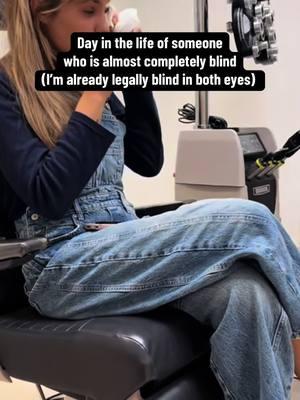 Day in the life of someone going blind  #goingblind #legallyblind #legallyblindlife #blindgirl #blindtok #chronicillness #chronicillnessawareness #chronicposterioruveitis #posterioruveitis #uveitis #immunesystem #immunocompromised #glaucoma #goingblindsucks #eyesurgery #glaucomaimplants #cateracts #cateractsurgery #higheyepressure #eyes #illness #illnessawareness 